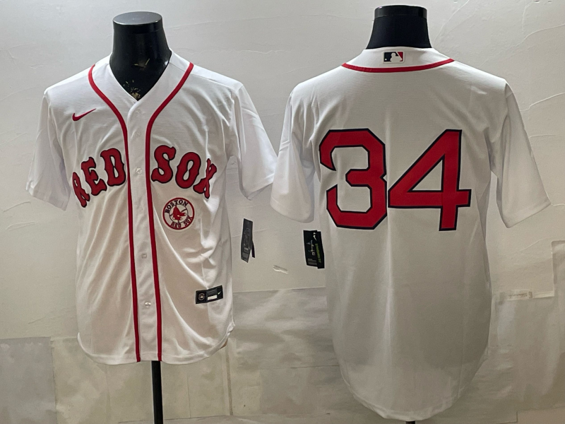 Men Boston Red Sox #30 white 2026 Nike MLB Jerseys 03002->boston red sox->MLB Jersey